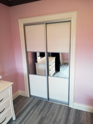 Sliding Wardrobe White