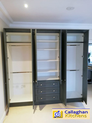 Fitted Wardrobe Grey