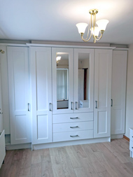 Stylish Fitted Bedroom Wardrobe Image